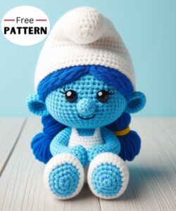 Crochet Smurfette Amigurumi Idea All Crafts