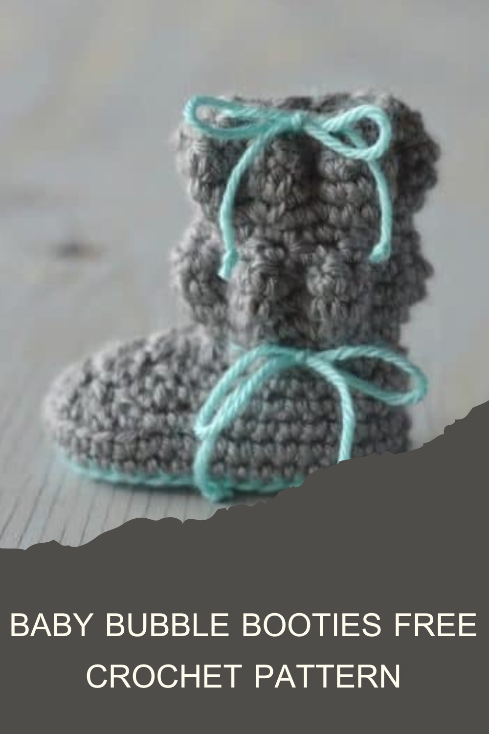 Baby Bubble Booties Free Crochet Pattern