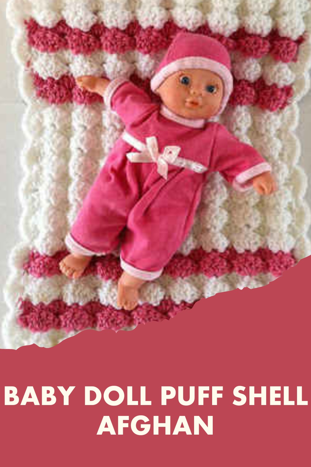 Baby Doll Puff Shell Afghan