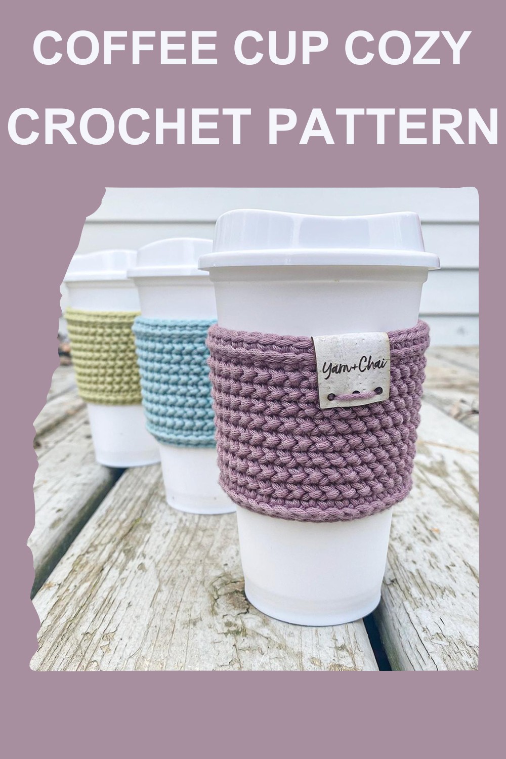 Coffee Cup Cozy Crochet Pattern