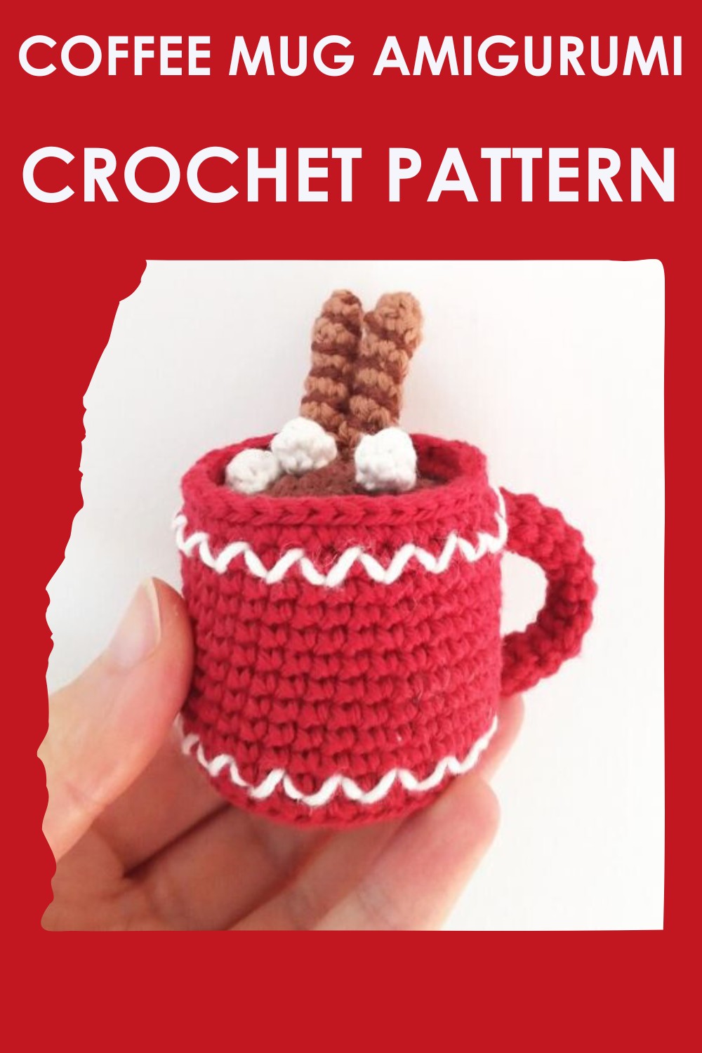 Coffee Mug Amigurumi Crochet Pattern