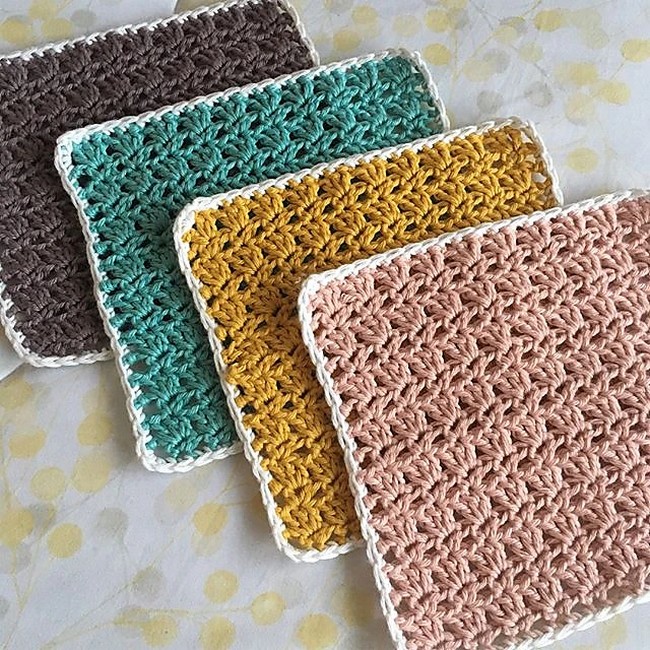 Crochet Dishcloth Or Washcloth Pattern