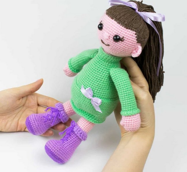  Crochet Lulu Doll Amigurumi Pattern