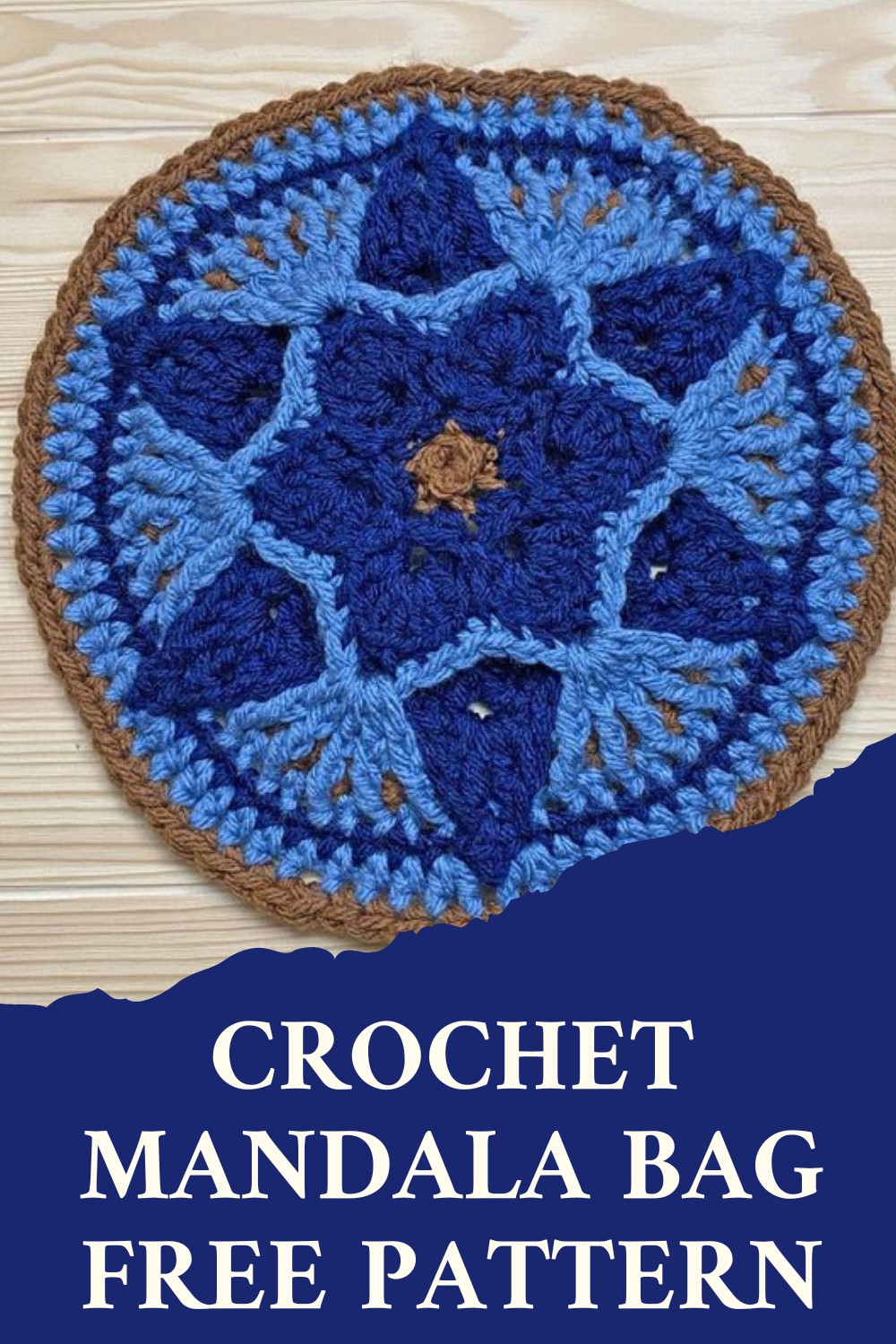 Crochet Mandala Bag Free Pattern
