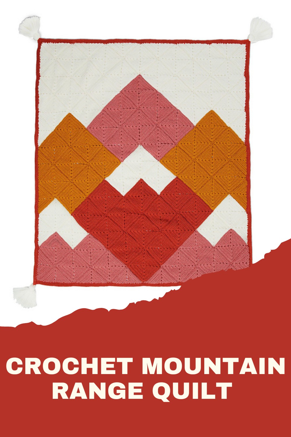 Crochet Mountain Range Quilt Pattern