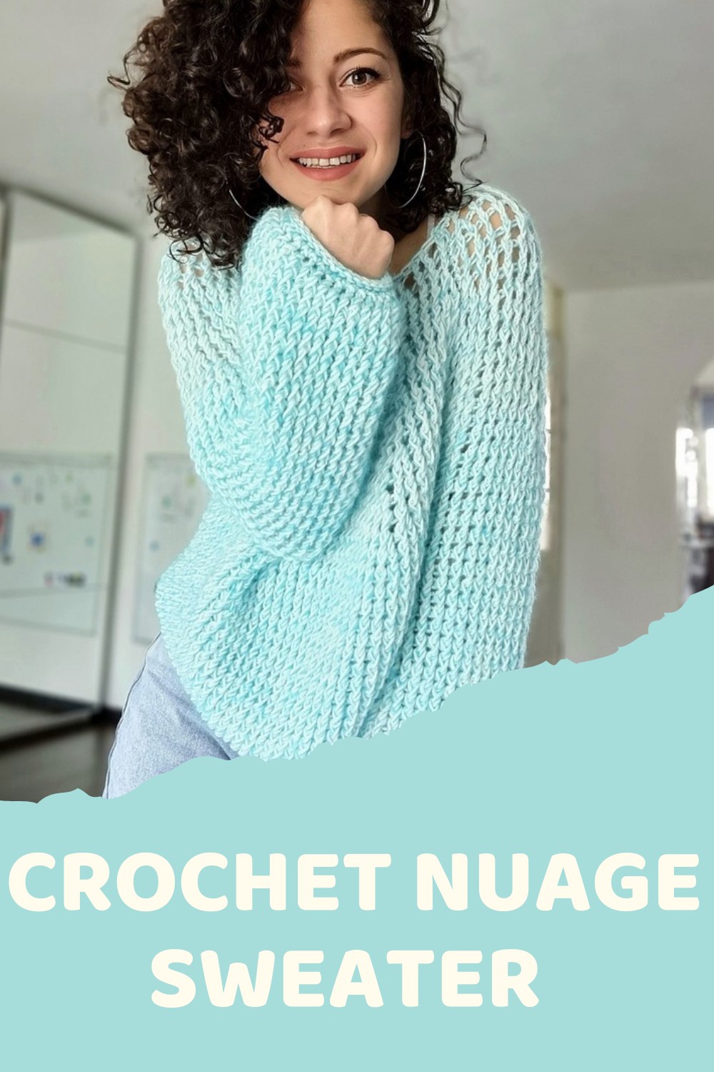 Crochet Nuage Sweater Pattern