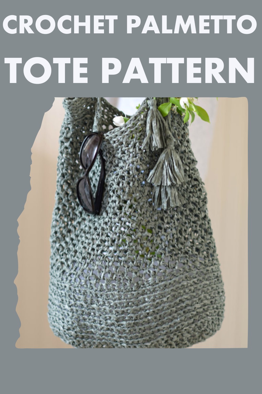 Crochet Palmetto Tote Pattern