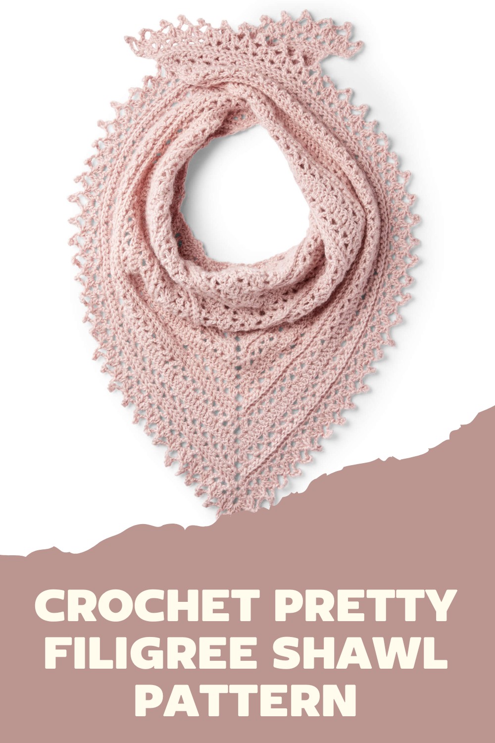 Crochet Pretty Filigree Shawl Pattern