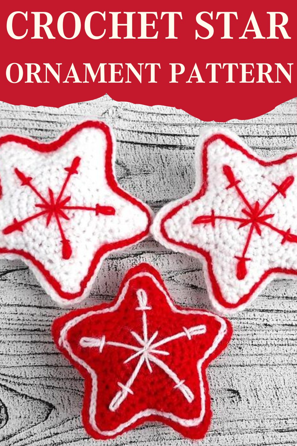 Crochet Star Ornament Pattern