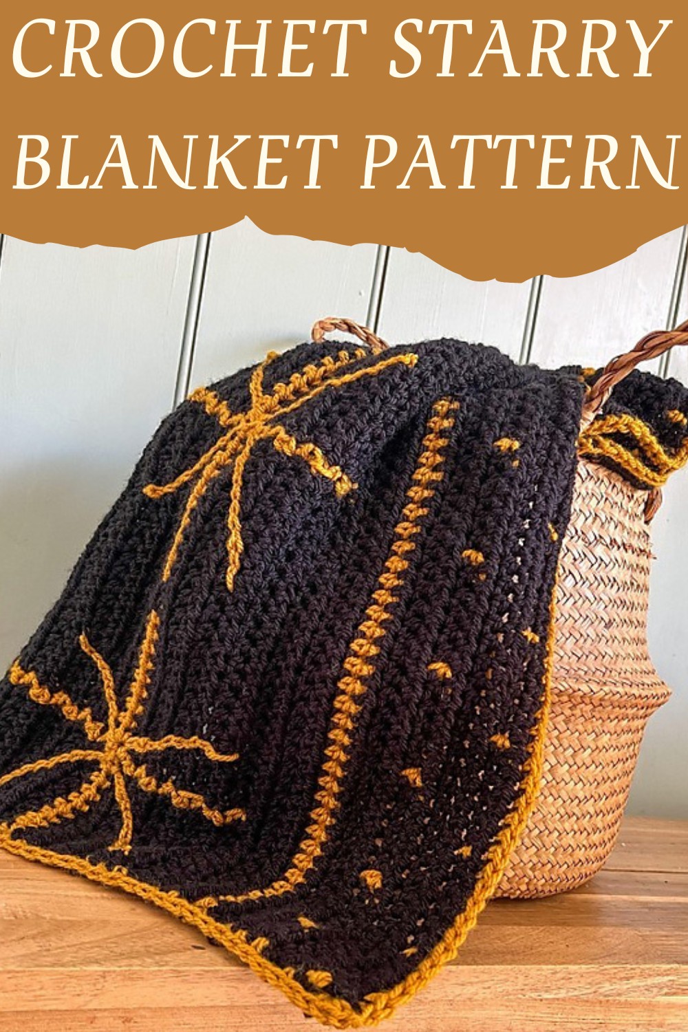 Crochet Starry Blanket Pattern