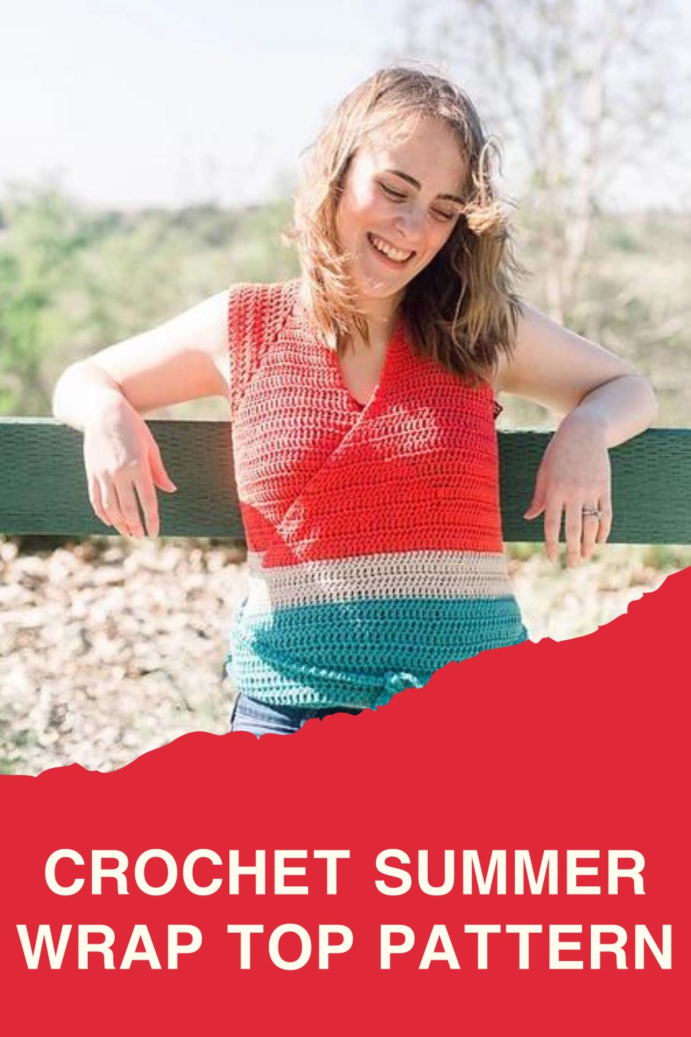 Crochet Summer Wrap Top Pattern