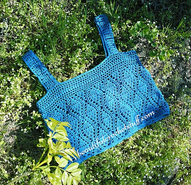 Crochet Tank Crop Top Pattern