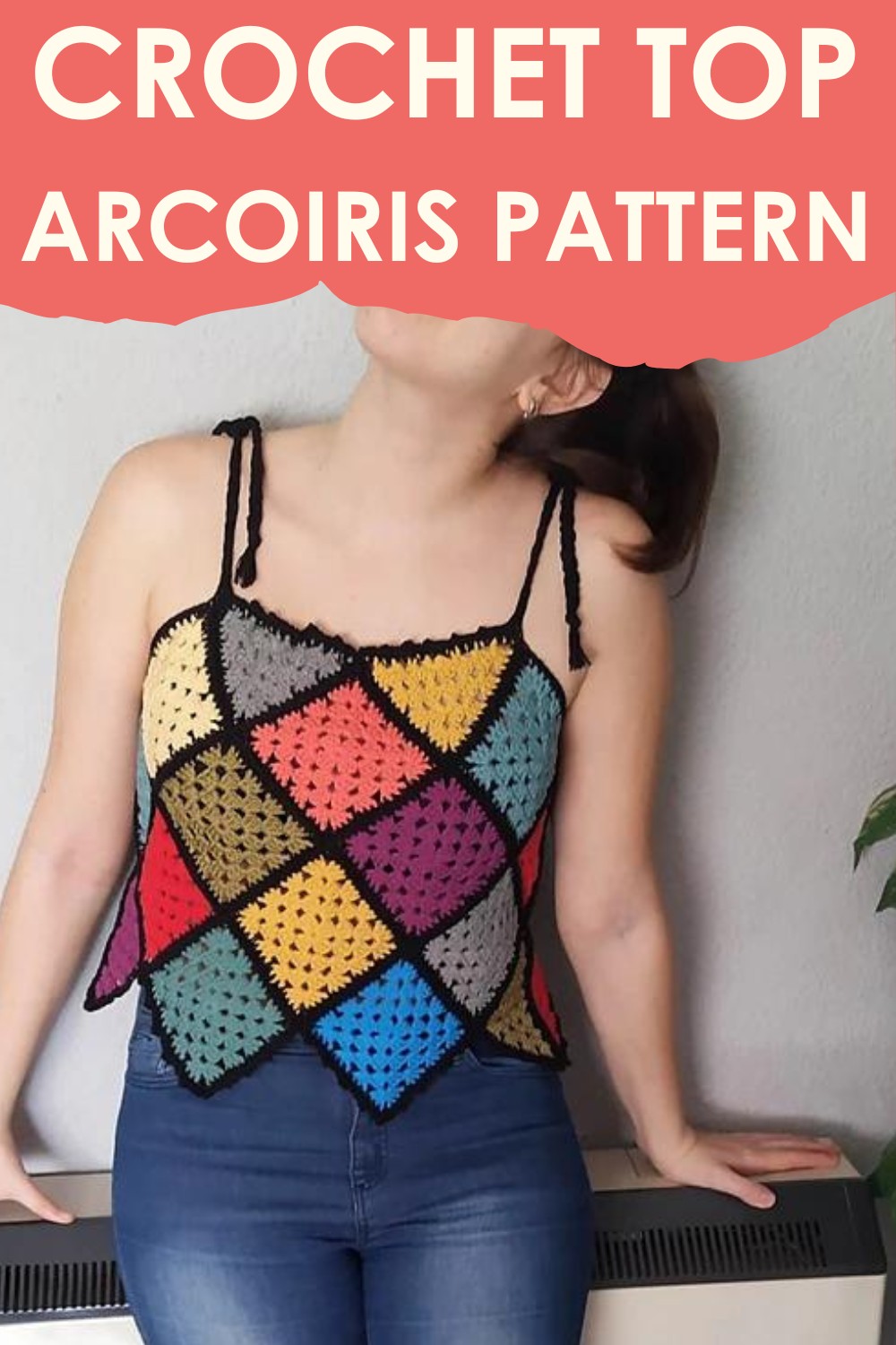 Crochet Top Arcoiris Pattern