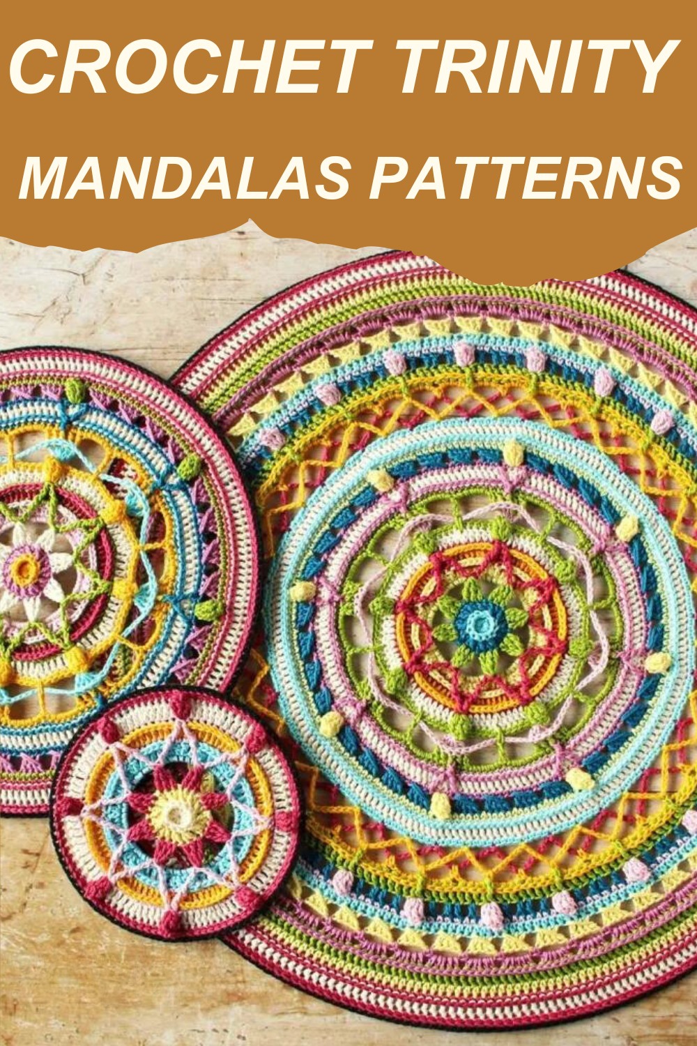 Crochet Trinity Mandalas Patterns