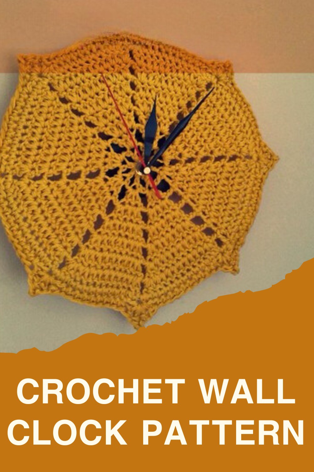 Crochet Wall Clock Pattern