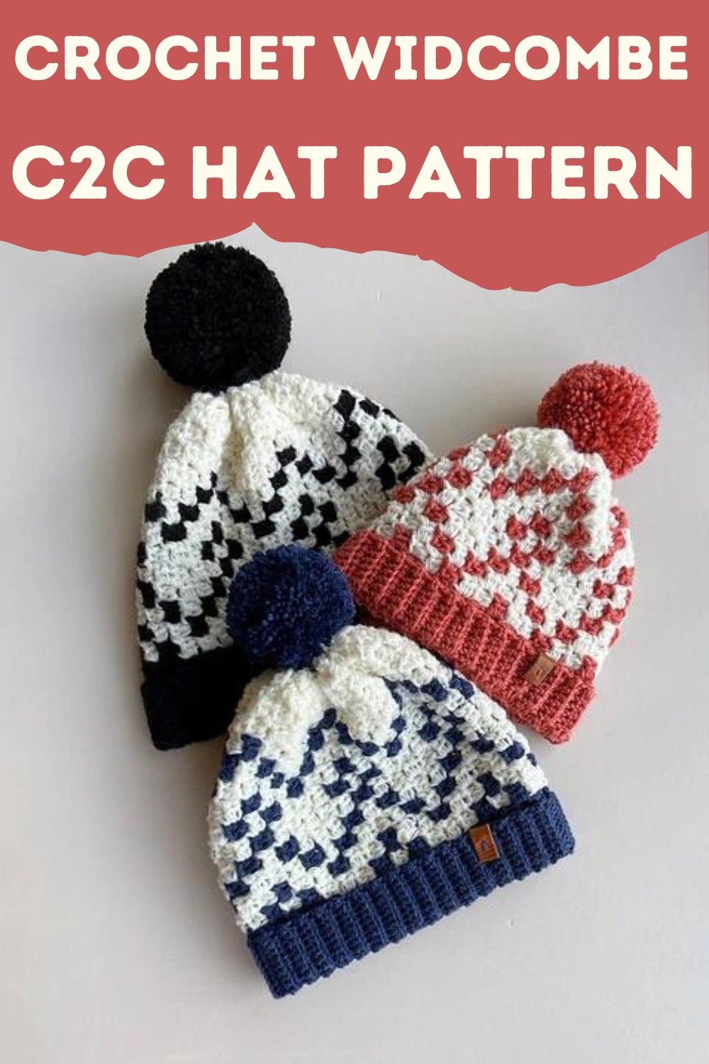 Crochet Widcombe C2c Hat Pattern