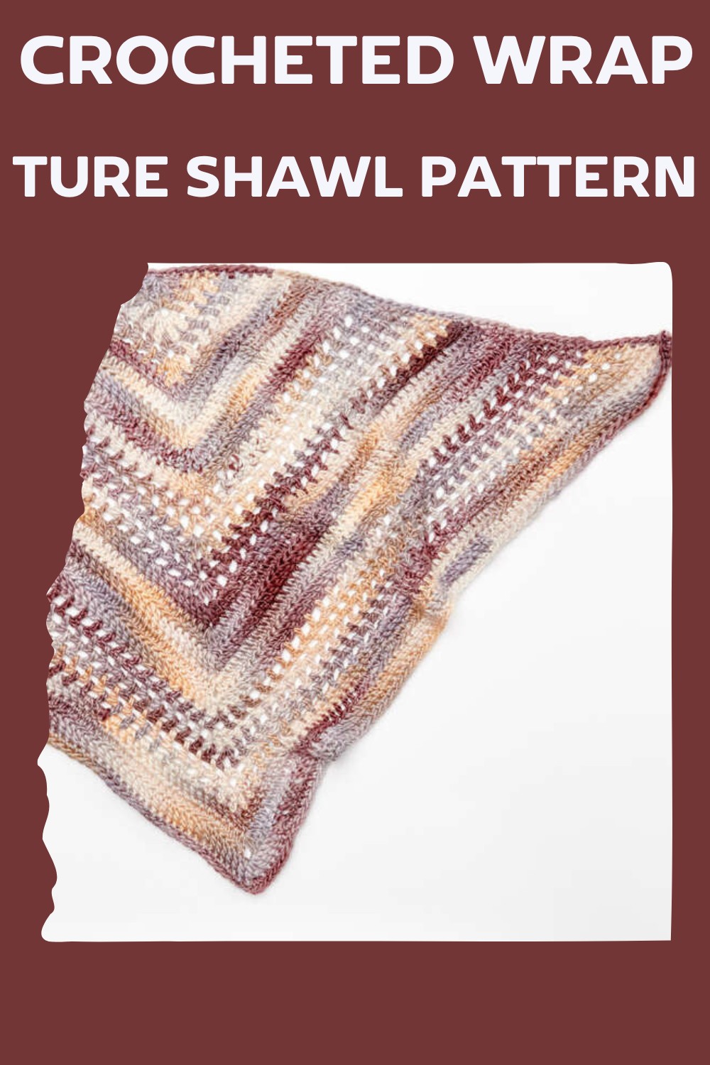 Crocheted Wrap Ture Shawl Pattern