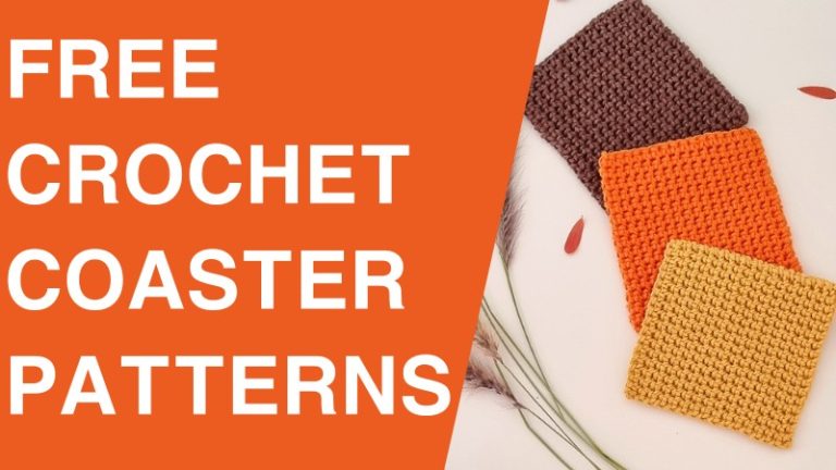22 Free Crochet Coaster Patterns to Elevate Your Home