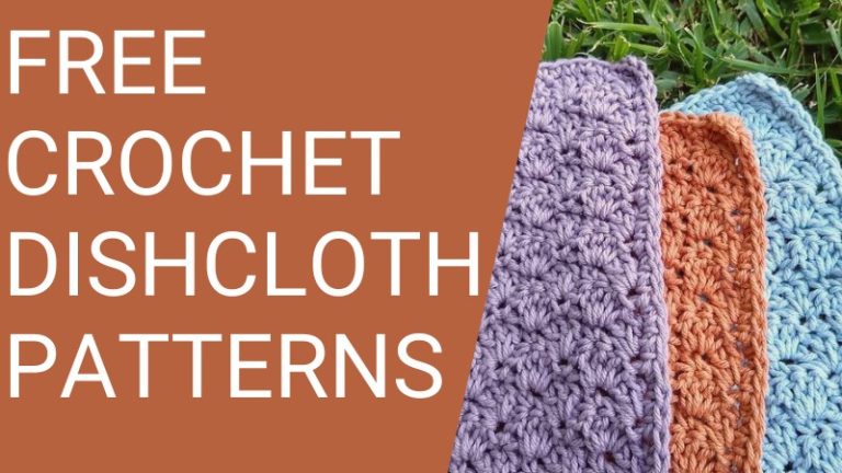 15 Free Crochet Dishcloth Patterns for Eco-Friendly Homes