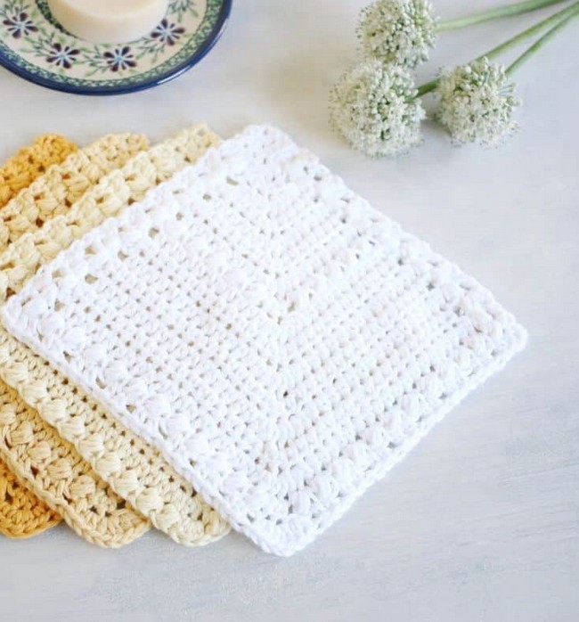 Free Crochet Dishcloths Pattern