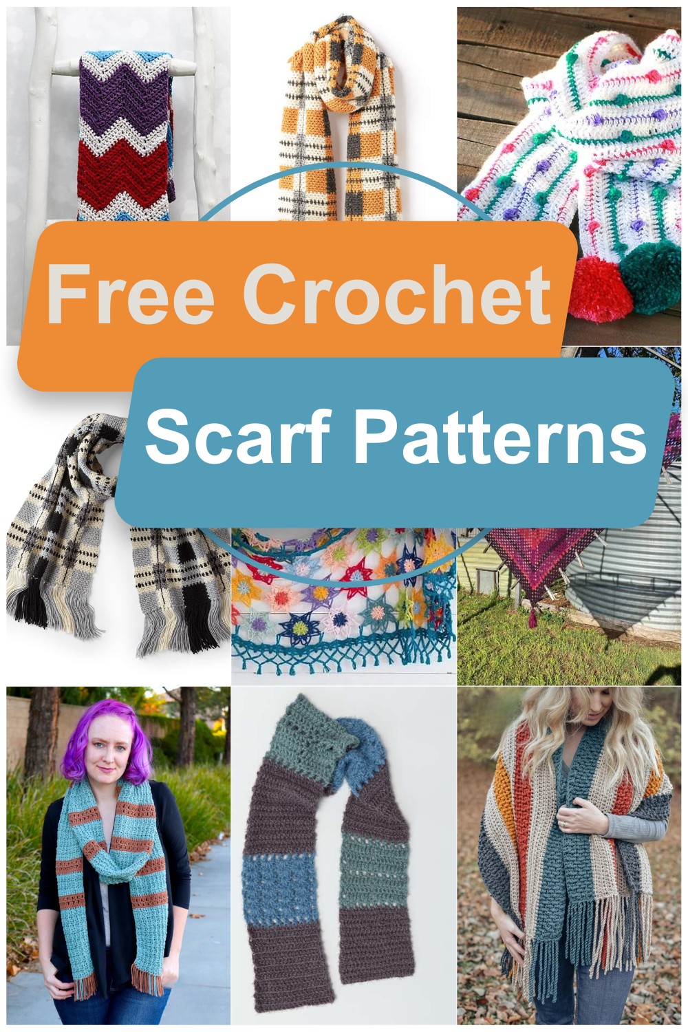 Free Crochet Scarf Patterns 