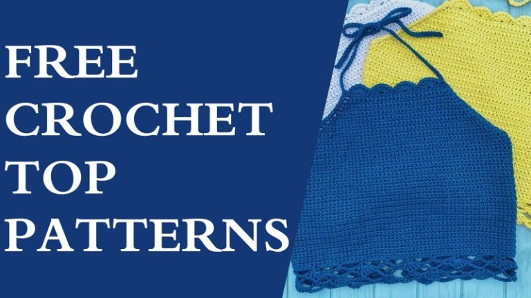 19 Free Crochet Top Patterns Perfect for Summer