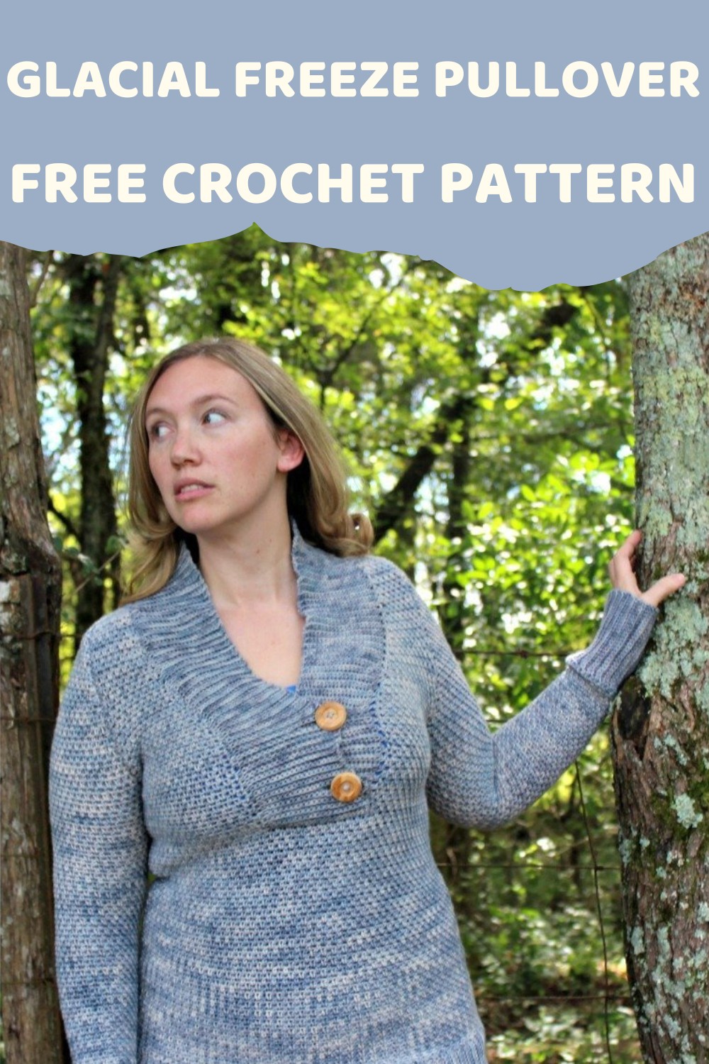 Glacial Freeze Pullover Free Crochet Pattern