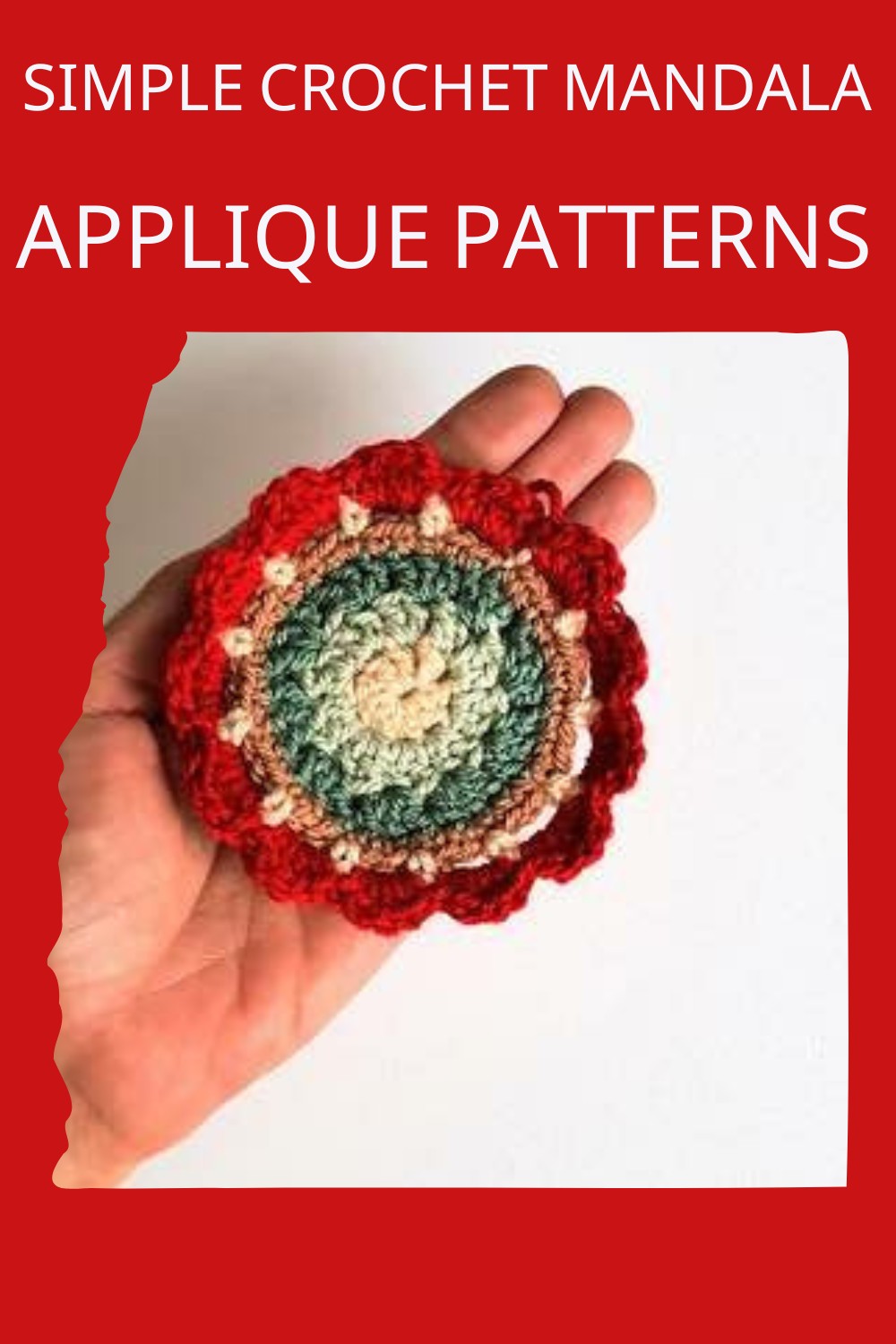 Simple Crochet Mandala Applique Patterns