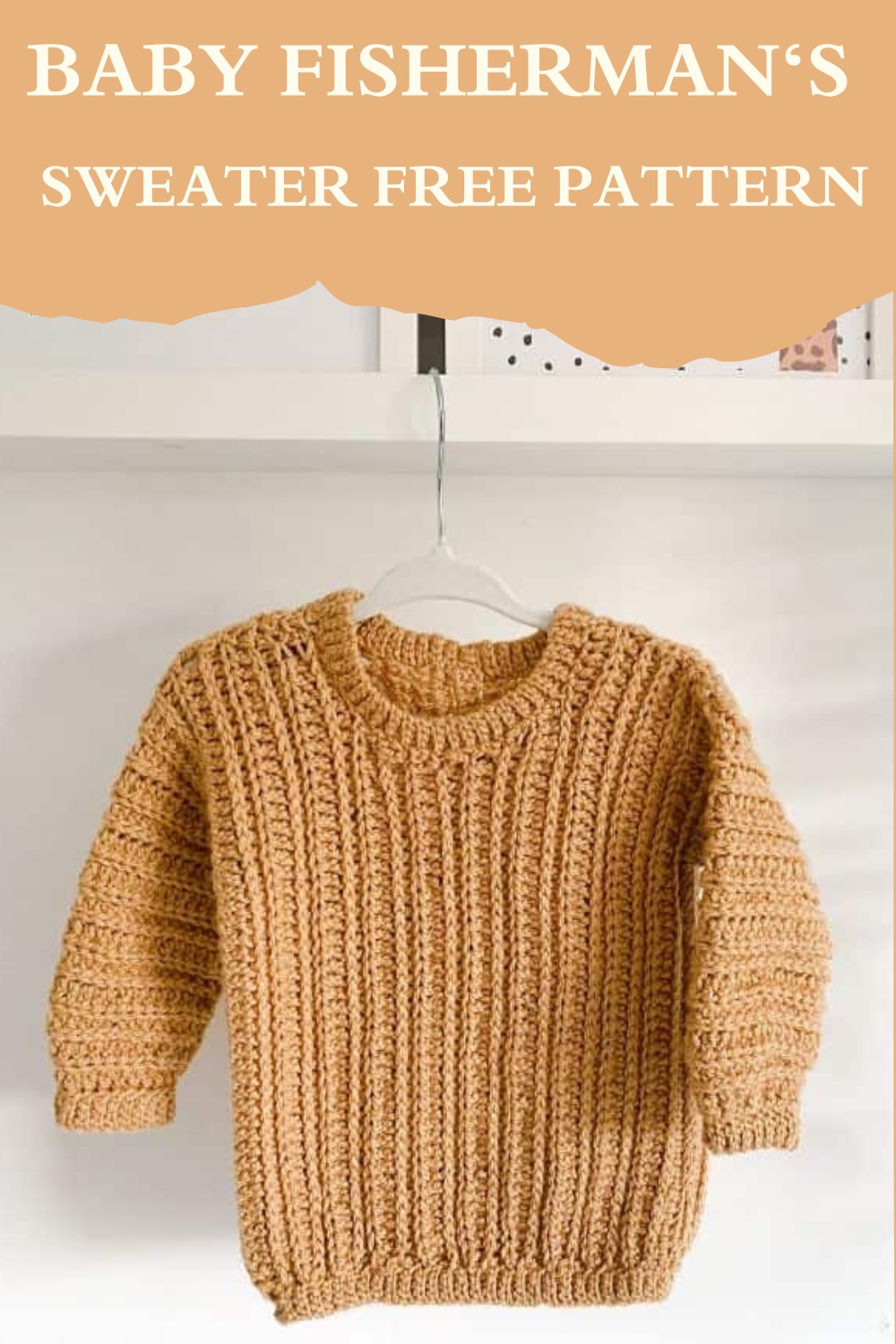 Baby Fisherman’s Sweater Free Pattern