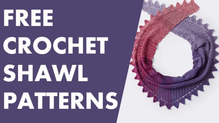 10 Free Crochet Shawl Patterns For Stylish Look