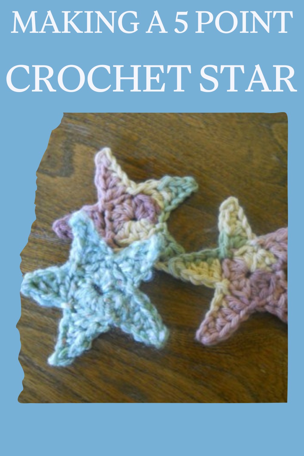 Making A 5 Point Crochet Star Pattern