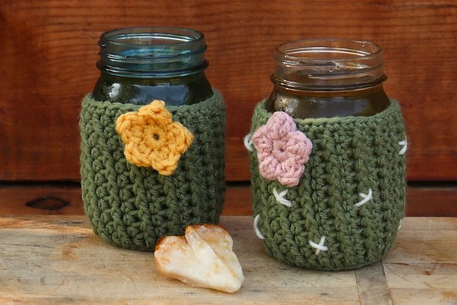 Crochet Cactus Can Cozy Pattern