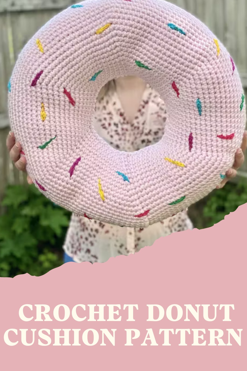 Crochet Donut Cushion Pattern 
