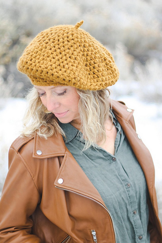 Crochet Everyday Beret Pattern