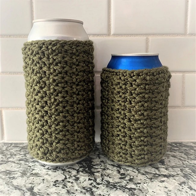 Crochet Valley Brew Can Cozy Pattern