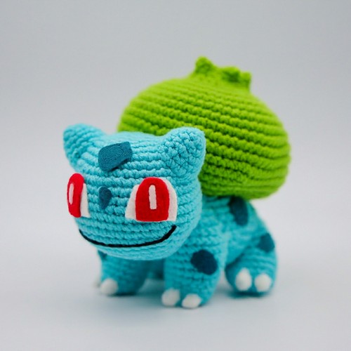 Crochet Bulbasaur Amigurumi - All Crafts