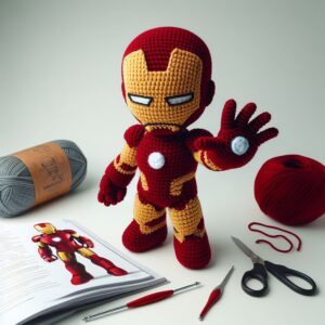 Crochet Iron Man Amigurumi Pattern