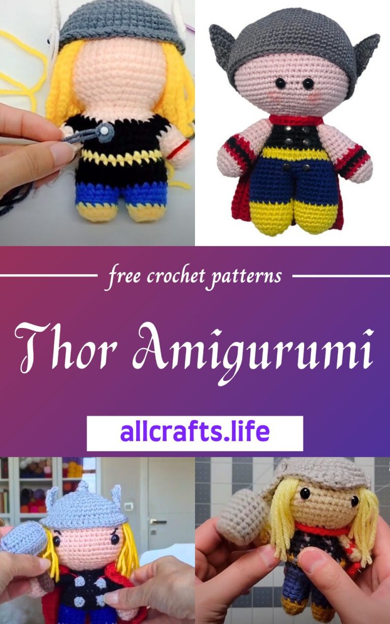 Easy Crochet Thor Amigurumi Patterns For Kids Toy Collection - All Crafts