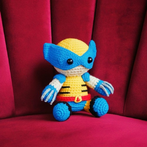Crochet Wolverine Amigurumi Pattern
