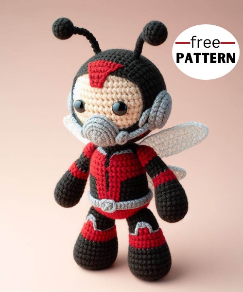 Ant-Man Amigurumi Pattern