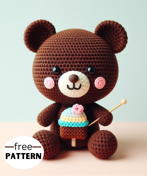 Brownie Bear Amigurumi Pattern