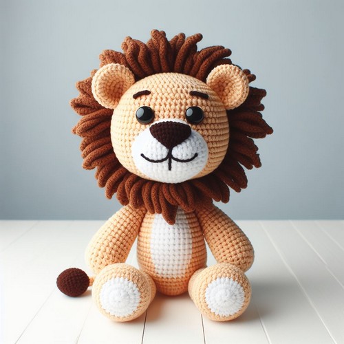 Crochet Amigurumi Ryan The Lion Pattern