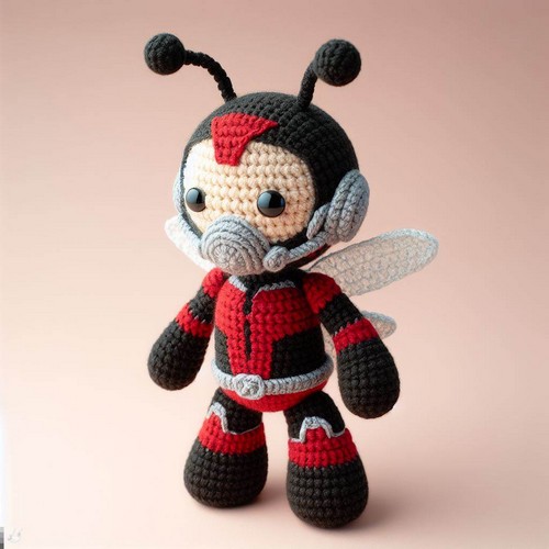 Crochet Ant-Man Amigurumi Pattern