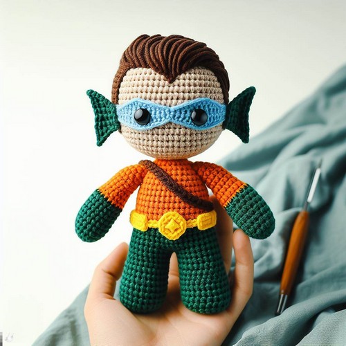Crochet Aquaman Amigurumi Pattern