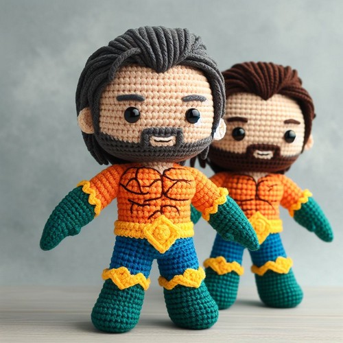Crochet Aquaman Amigurumi