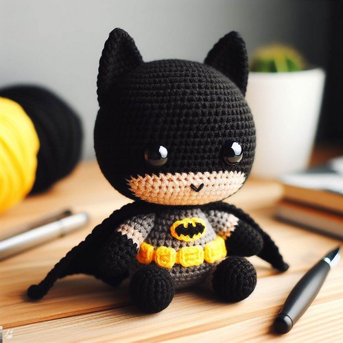 Crochet Batman Amigurumi Pattern