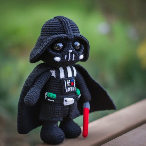 Crochet Darth Vader Amigurumi