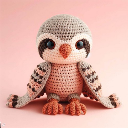 Crochet Falcon Amigurumi Pattern