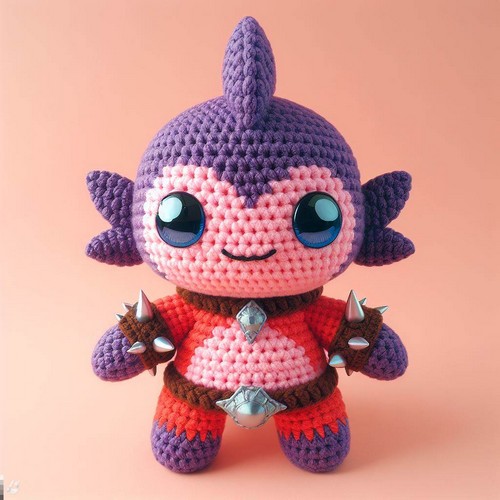 Crochet Gamora Amigurumi Pattern