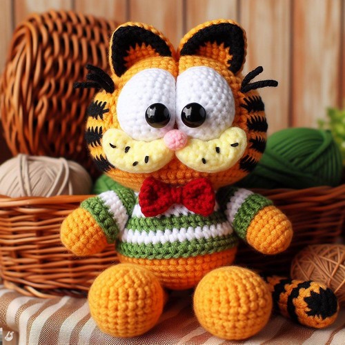 Crochet Garfield Amigurumi